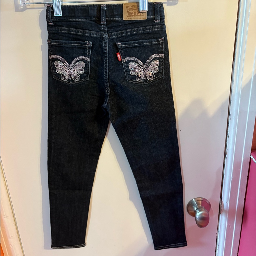 Levi’s Bling Girls Denim Jeans - Picture 2 of 5